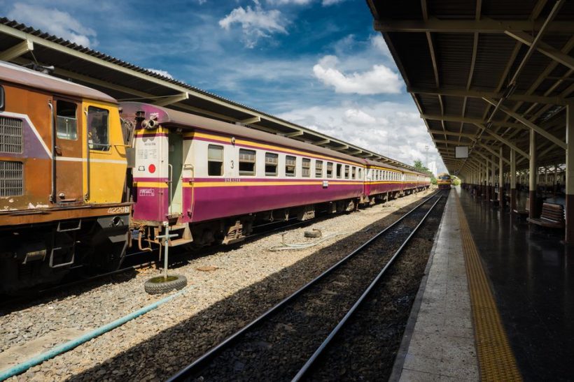 Vonat Utazás Thaiföldön